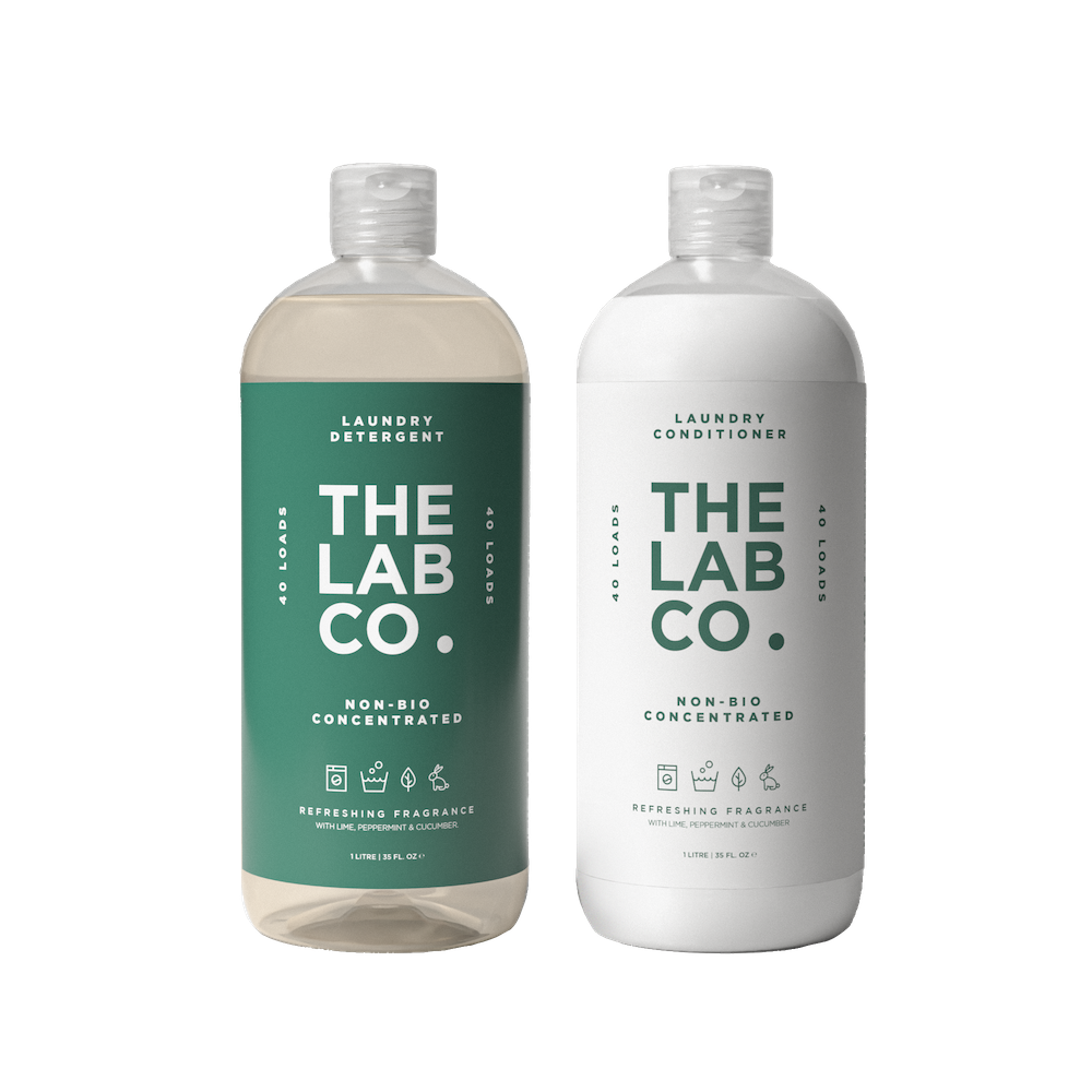 Refreshing Laundry Detergent & Fabric Conditioner 1 Litre Duo