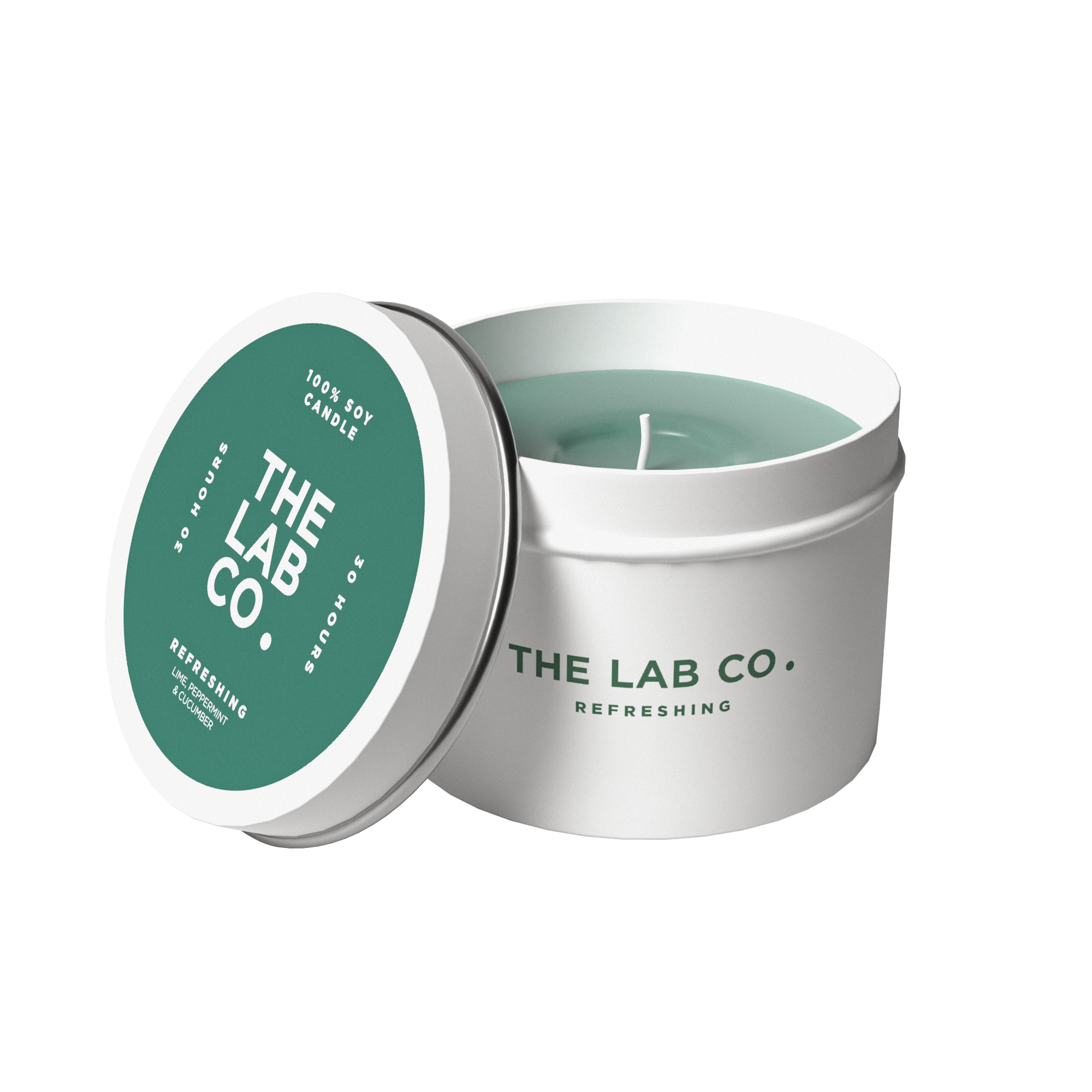 Refreshing 100% Soy Wax Candle 180g