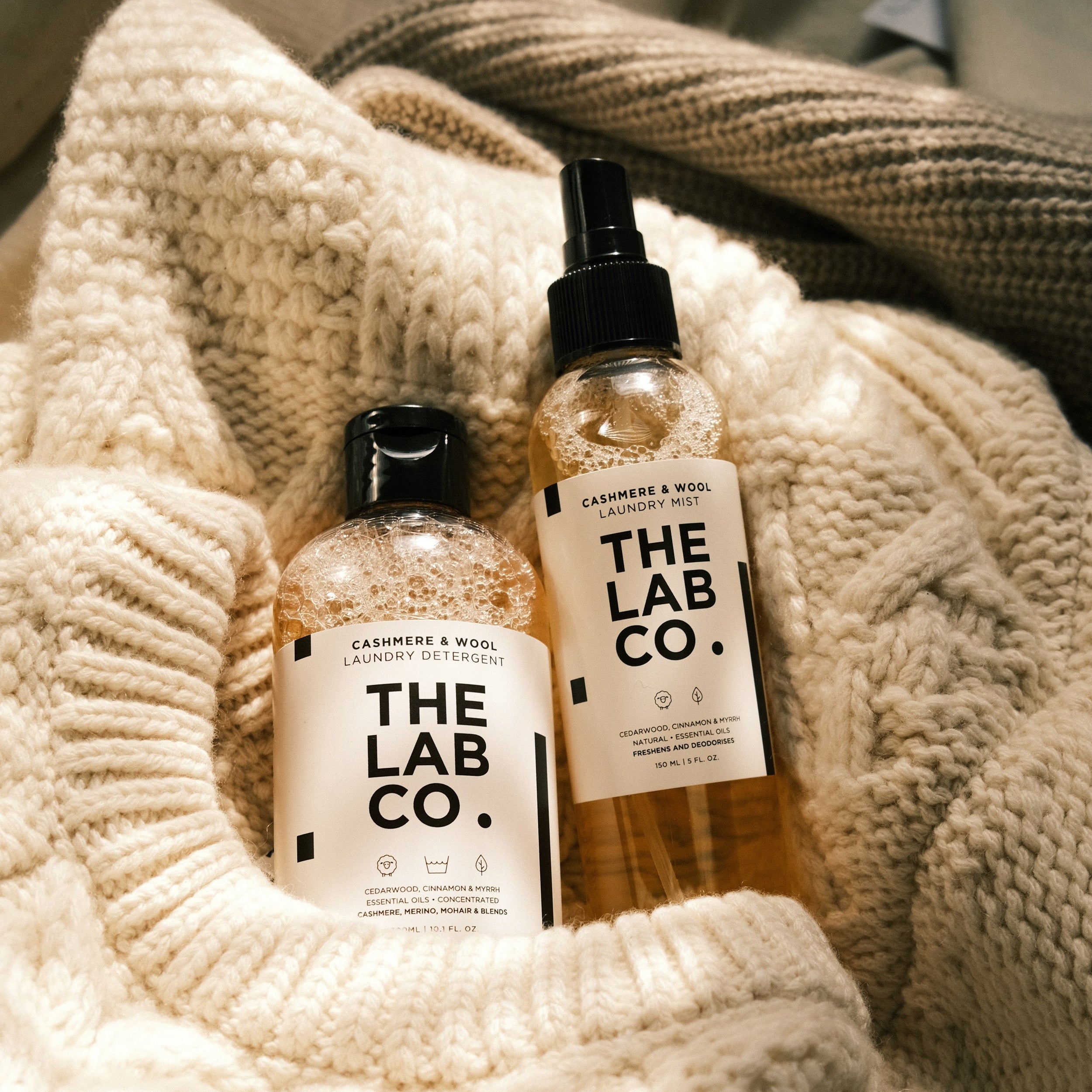 Wool Care - Wool Detergent & Cashmere Care Duo