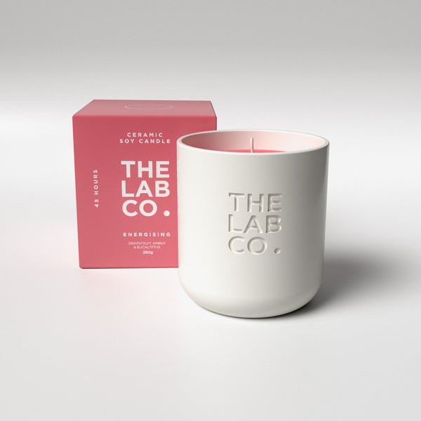 Energising 100% Soy Wax Candles