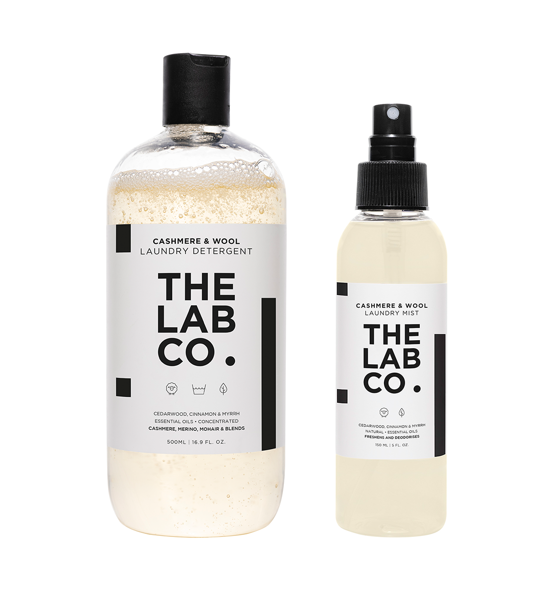 Wool Care - Wool Detergent & Cashmere Care Duo