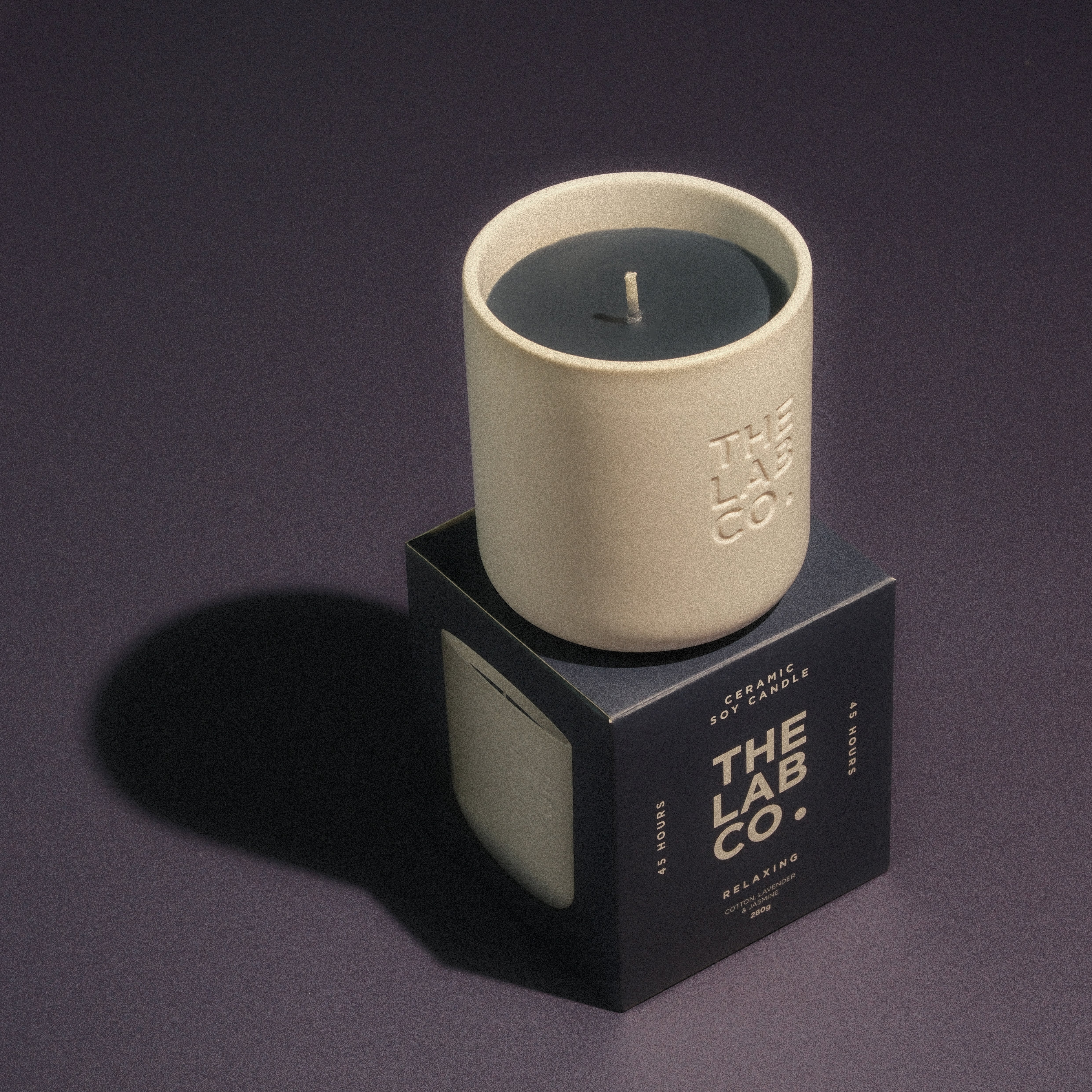 Relaxing 100% Soy Wax Candle 280g