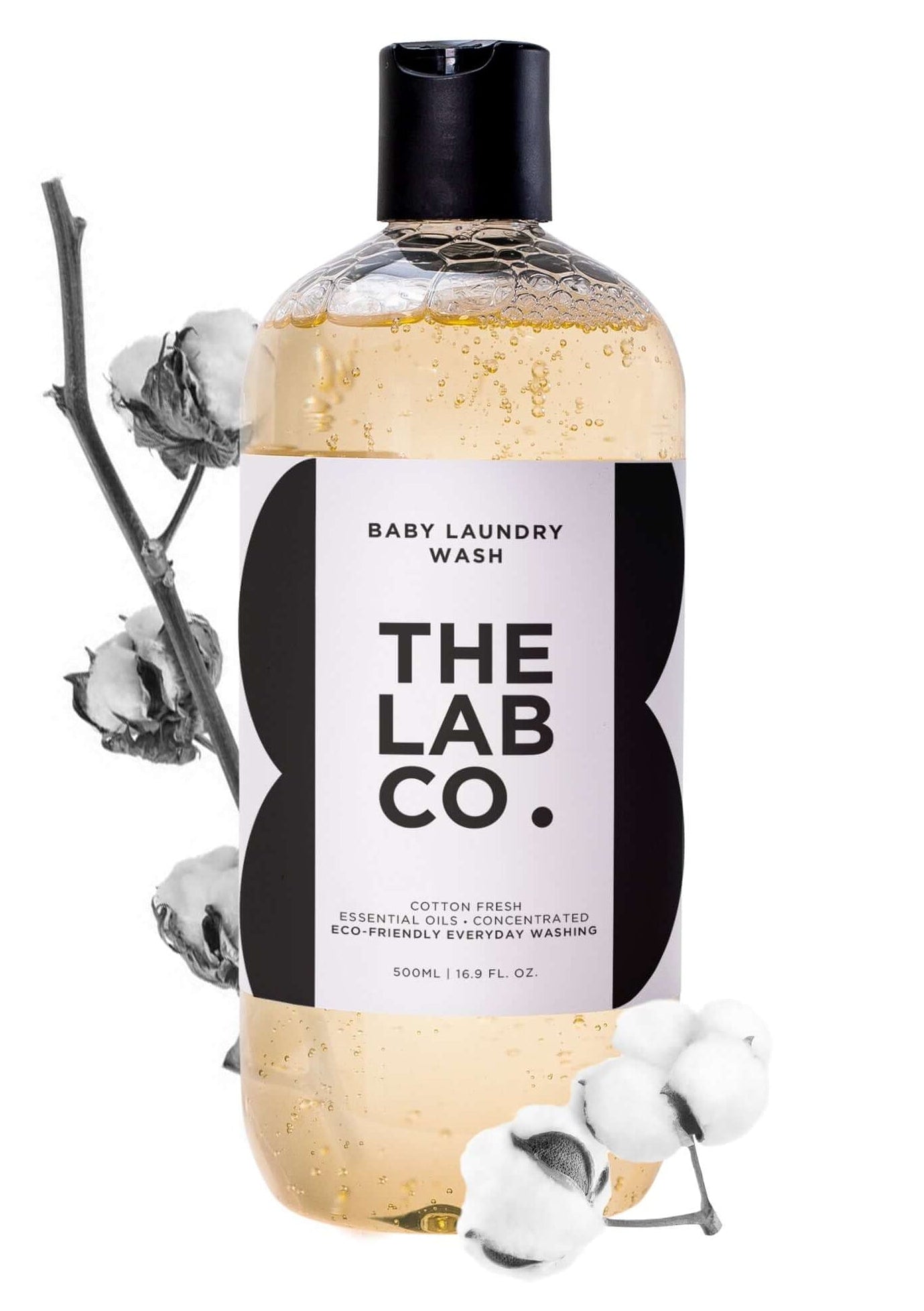 Baby Laundry Wash 500ml with ingredients